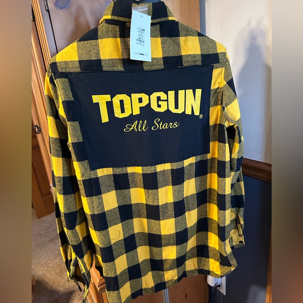 Top Gun Allstars flannel size small